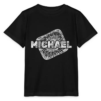 Sternenstaub Michael - Stanley/Stella Kinder T-Shirt MINI CREATOR  - Schwarz - Vorne - Mikhail (115cm)