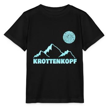 Bergbeklimmen krottenkopf - Stanley/Stella Kinder-T-shirt MINI CREATOR  - zwart - Voor - Mikhail (115cm)
