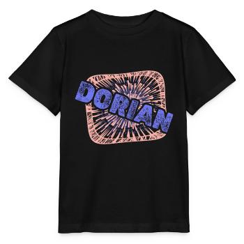 Dorian als Kollege - Stanley/Stella Kinder T-Shirt MINI CREATOR  - Schwarz - Vorne - Mikhail (115cm)