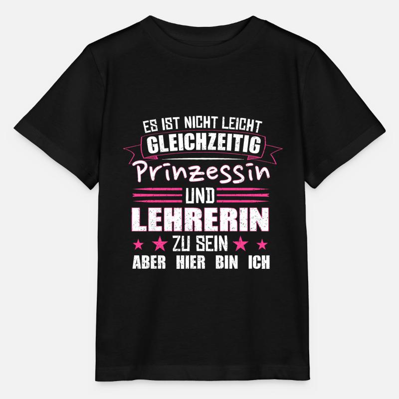 lehrerin - Stanley/Stella Kinder T-Shirt MINI CREATOR  - Schwarz