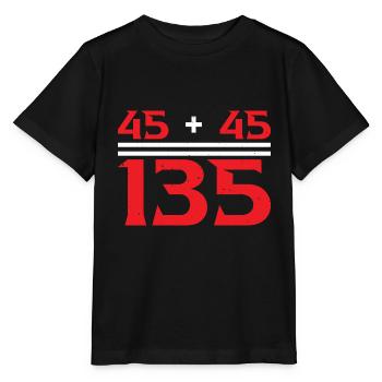 45 + 45 = 135 33 - Stanley/Stella Kinder T-Shirt MINI CREATOR  - Schwarz - Vorne - Mikhail (115cm)