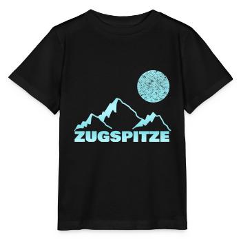 Bergsport Zugspitze - Stanley/Stella Kinder T-Shirt MINI CREATOR  - Schwarz - Vorne - Mikhail (115cm)