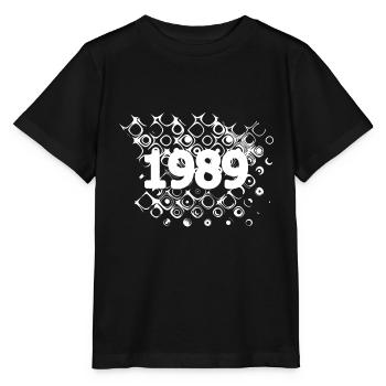 Retro 1989 - Stanley/Stella MINI CREATOR Kids’ T-Shirt - black - Front - Mikhail (115cm)
