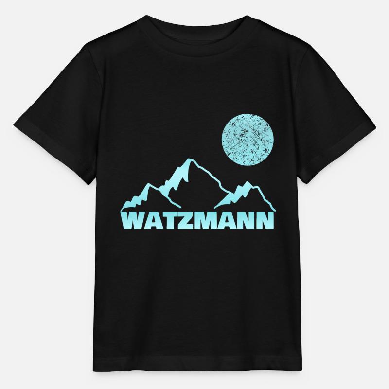 Watzmann - Stanley/Stella Kinder T-Shirt MINI CREATOR - Schwarz