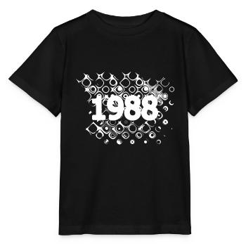 1988 - Stanley/Stella MINI CREATOR Kids’ T-Shirt - black - Front - Mikhail (115cm)