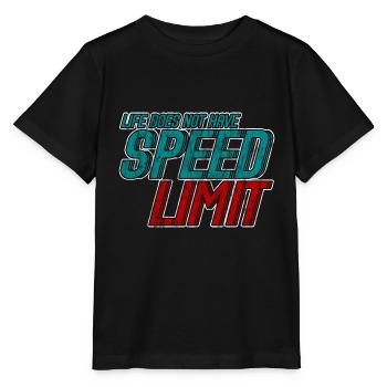 Life Does Not Have Speed Limit 3 - Stanley/Stella Kinder T-Shirt MINI CREATOR  - Schwarz - Vorne - Mikhail (115cm)