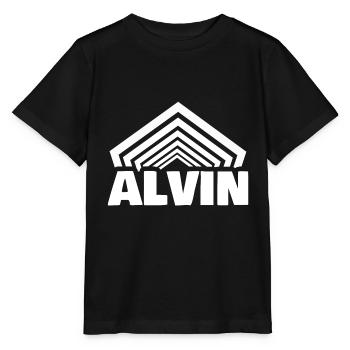 First name Alvin - Stanley/Stella MINI CREATOR Kids’ T-Shirt - black - Front - Mikhail (115cm)