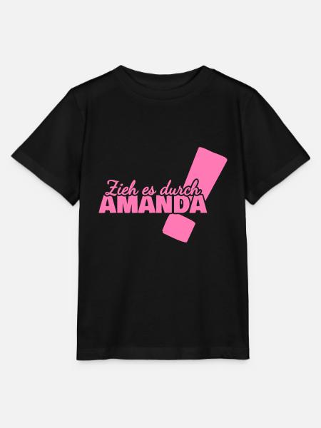 Amanda - Stanley/Stella Kinder T-Shirt MINI CREATOR  - Schwarz
