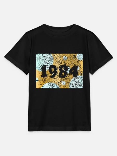 1984 1984 - Stanley/Stella Kinder T-Shirt MINI CREATOR  - Schwarz