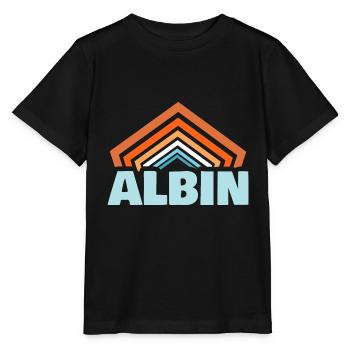 First name Albin - Stanley/Stella MINI CREATOR Kids’ T-Shirt - black - Front - Mikhail (115cm)