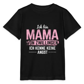 Zwillinge Geschenk Zwilling - Stanley/Stella Kinder T-Shirt MINI CREATOR  - Schwarz - Vorne - Mikhail (115cm)