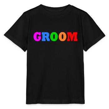 Groom - T-shirt bio MINI CREATOR Stanley/Stella Enfant - noir - Devant - Mikhail (115cm)