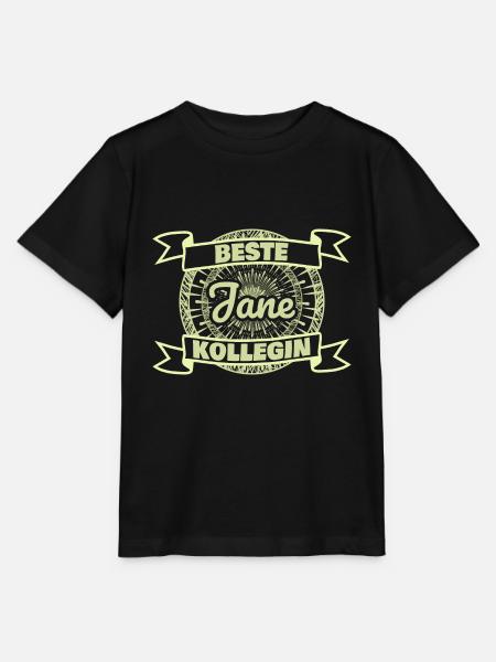 Arbeitskollegin Jane - Stanley/Stella Kinder T-Shirt MINI CREATOR - Schwarz