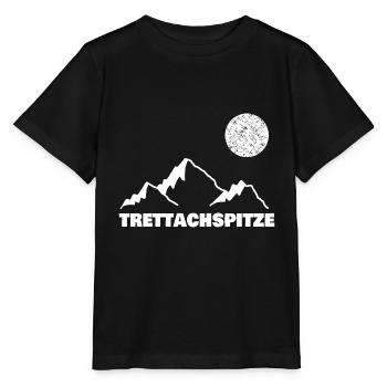 Bergsport trettachspitze - Stanley/Stella Kinder T-Shirt MINI CREATOR  - Schwarz - Vorne - Mikhail (115cm)
