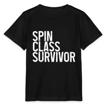 Spin Class Survivor 3 - Stanley/Stella MINI CREATOR Kids’ T-Shirt - black - Front - Mikhail (115cm)