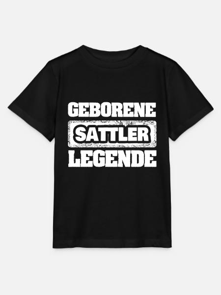 Beruf Sattler - Stanley/Stella Kinder T-Shirt MINI CREATOR  - Schwarz