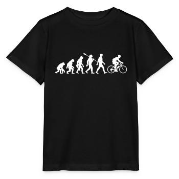 Evolution Cycling - Cycling - Cycling - Stanley/Stella MINI CREATOR Kids’ T-Shirt - black - Front - Mikhail (115cm)