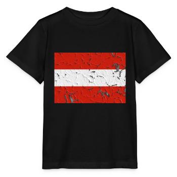 Gift for Austria - Stanley/Stella MINI CREATOR Kids’ T-Shirt - black - Front - Mikhail (115cm)
