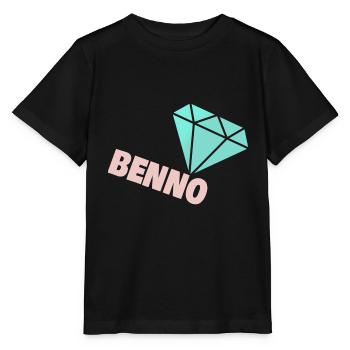 Benno als Edel - Stanley/Stella Kinder T-Shirt MINI CREATOR  - Schwarz - Vorne - Mikhail (115cm)