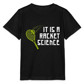 Das ist Racket Science - Stanley/Stella Kinder T-Shirt MINI CREATOR  - Schwarz - Vorne - Mikhail (115cm)