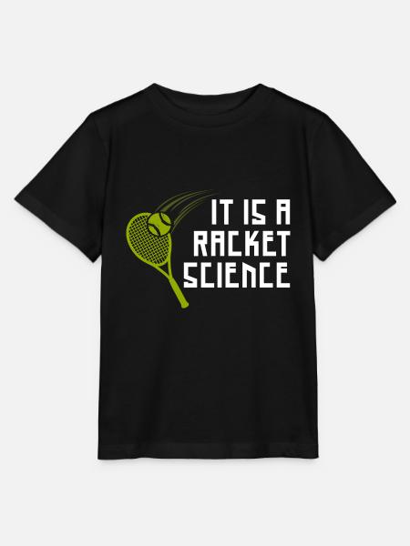 Das ist Racket Science - Stanley/Stella Kinder T-Shirt MINI CREATOR - Schwarz