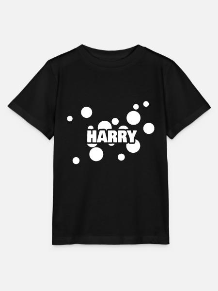 Vorname Harry - Stanley/Stella Kinder T-Shirt MINI CREATOR - Schwarz