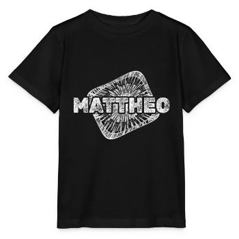 Sternenstaub Mattheo - Stanley/Stella Kinder T-Shirt MINI CREATOR  - Schwarz - Vorne - Mikhail (115cm)