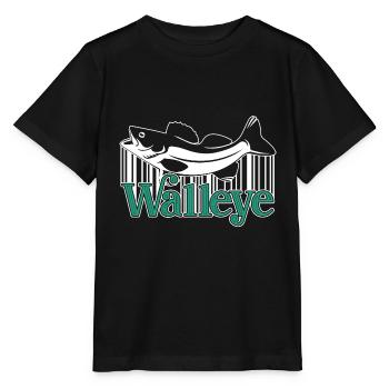 Walleye Walleye Vintage - Stanley/Stella MINI CREATOR Kids’ T-Shirt - black - Front - Mikhail (115cm)
