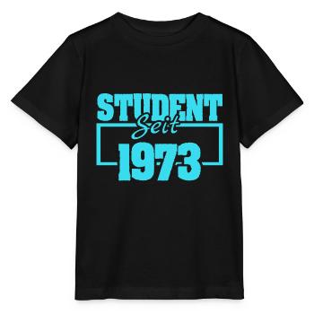 seit 1973 - Stanley/Stella Kinder T-Shirt MINI CREATOR  - Schwarz - Vorne - Mikhail (115cm)