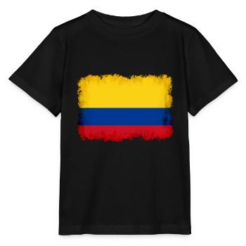 Gift for Colombia - Stanley/Stella MINI CREATOR Kids’ T-Shirt - black - Front - Mikhail (115cm)