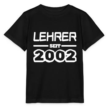 2002 2002 - Stanley/Stella Kinder T-Shirt MINI CREATOR  - Schwarz - Vorne - Mikhail (115cm)