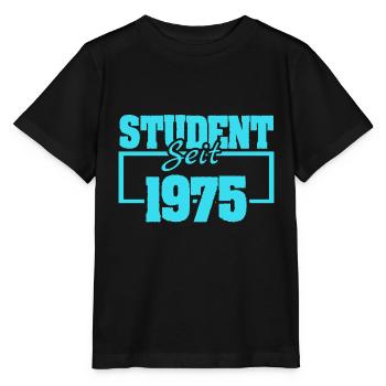 seit 1975 - Stanley/Stella Kinder T-Shirt MINI CREATOR  - Schwarz - Vorne - Mikhail (115cm)