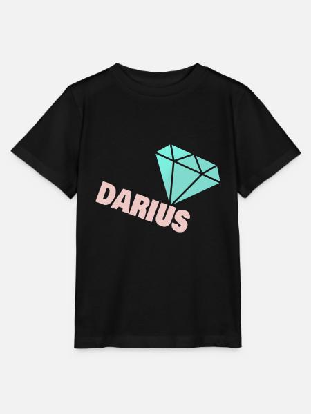 Darius als Edel - Stanley/Stella Kinder T-Shirt MINI CREATOR - Schwarz
