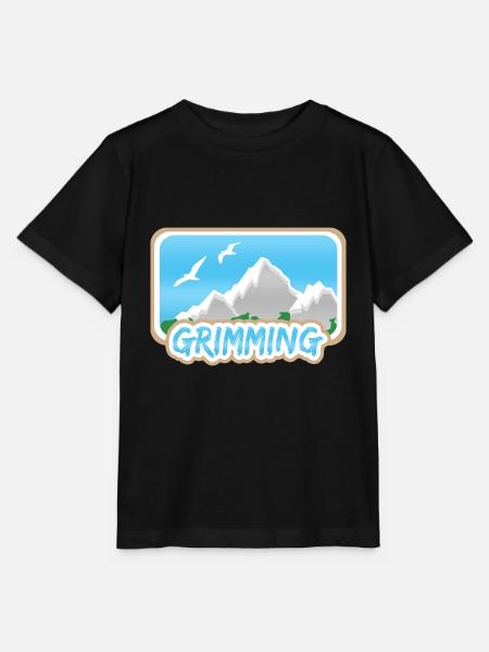 Grimming Grimming - Stanley/Stella Kinder T-Shirt MINI CREATOR - Schwarz