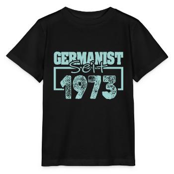 1973 - Stanley/Stella MINI CREATOR Kids’ T-Shirt - black - Front - Mikhail (115cm)