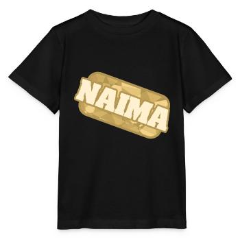 Gesundheit Naima - Stanley/Stella Kinder T-Shirt MINI CREATOR  - Schwarz - Vorne - Mikhail (115cm)