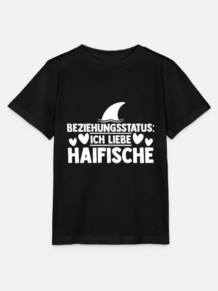 Fische Haifisch - Stanley/Stella Kinder T-Shirt MINI CREATOR - Schwarz