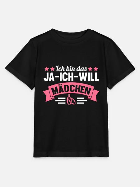 Braut Junggesellenabschied Junggesellinnenabschied - Stanley/Stella Kinder T-Shirt MINI CREATOR - Schwarz