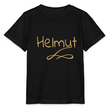 First name Helmut - Stanley/Stella MINI CREATOR Kids’ T-Shirt - black - Front - Mikhail (115cm)