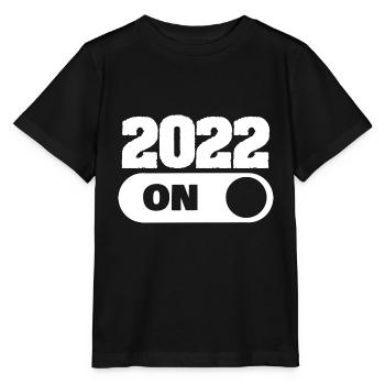 Né en 2022 - T-shirt bio MINI CREATOR Stanley/Stella Enfant - noir - Devant - Mikhail (115cm)