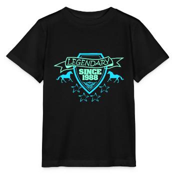 Legendär 1988 - Stanley/Stella Kinder T-Shirt MINI CREATOR  - Schwarz - Vorne - Mikhail (115cm)