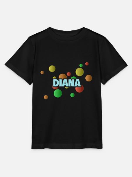 Diana Diana - Stanley/Stella Kinder T-Shirt MINI CREATOR - Schwarz
