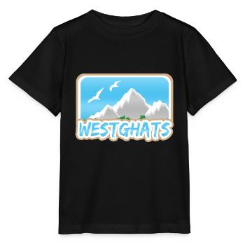 Western Ghats Western Ghats - Stanley/Stella MINI CREATOR Kids’ T-Shirt - black - Front - Mikhail (115cm)