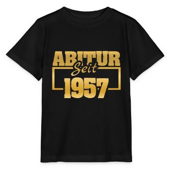 Jours fériés 1957 - T-shirt bio MINI CREATOR Stanley/Stella Enfant - noir - Devant - Mikhail (115cm)
