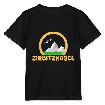 Trekking Zirbitzkogel - T-shirt bio MINI CREATOR Stanley/Stella Enfant - noir - Devant - Mikhail (115cm)