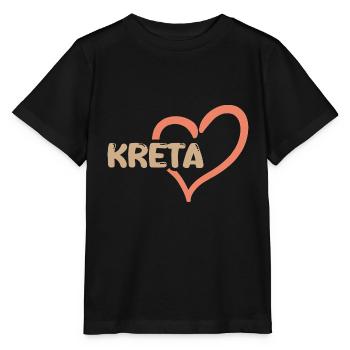 Crète - T-shirt bio MINI CREATOR Stanley/Stella Enfant - noir - Devant - Mikhail (115cm)