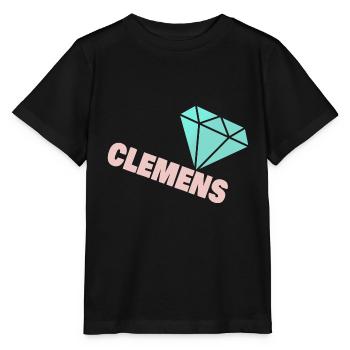 Precious Clemens - Stanley/Stella MINI CREATOR Kids’ T-Shirt - black - Front - Mikhail (115cm)