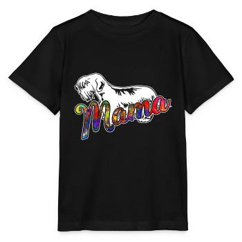Sealyham Terrier Sealyham Terrier Mama - Stanley/Stella MINI CREATOR Kids’ T-Shirt - black - Front - Mikhail (115cm)