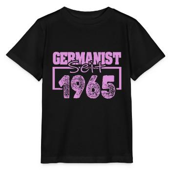 Deutsch 1965 - Stanley/Stella Kinder T-Shirt MINI CREATOR  - Schwarz - Vorne - Mikhail (115cm)