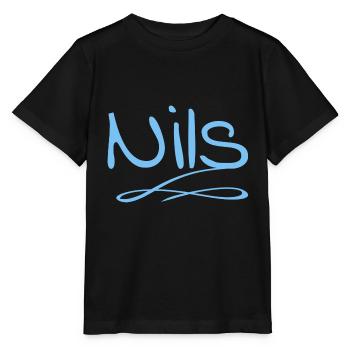 Nils as Nils - Stanley/Stella MINI CREATOR Kids’ T-Shirt - black - Front - Mikhail (115cm)